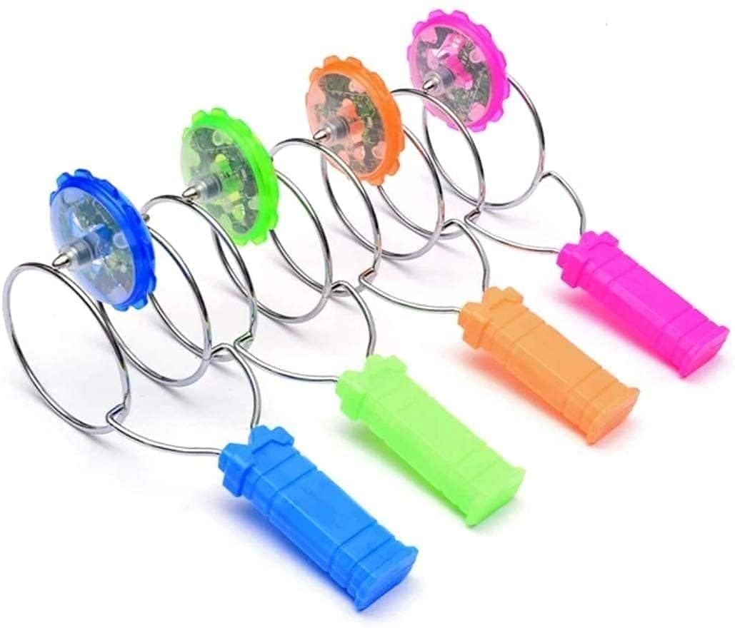 🪀 LED Flashing Magnetic Gyro Yo-Yo | Magic Spinning Top Toy, Fun Kids Gift