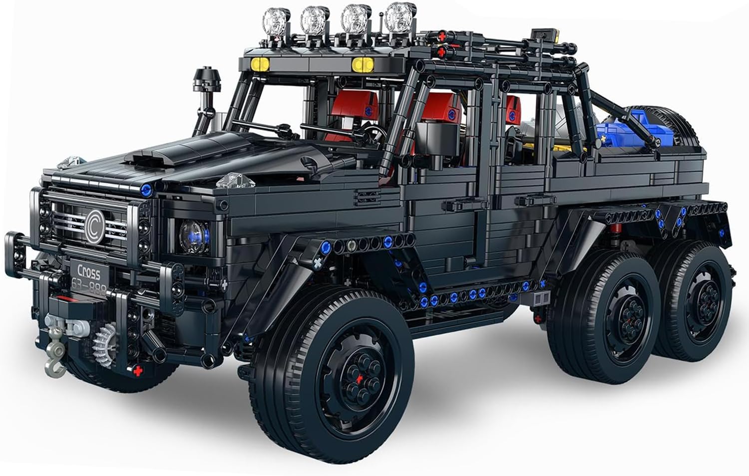 🏎️Dark Warrior Big G Assembled Off-Road Vehicle - Model Puzzle Toy 🧩