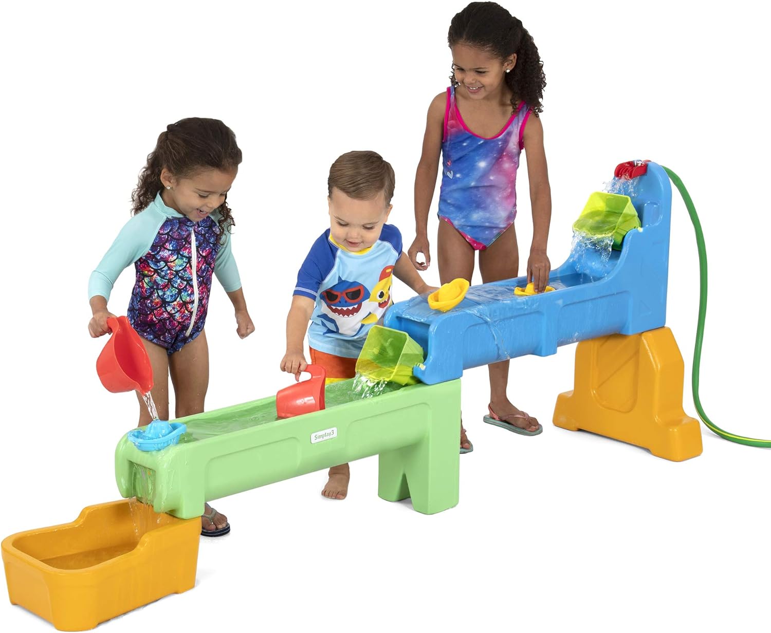 💧 Cascading Waterfall Multi-Tier Outdoor Water Play Table 