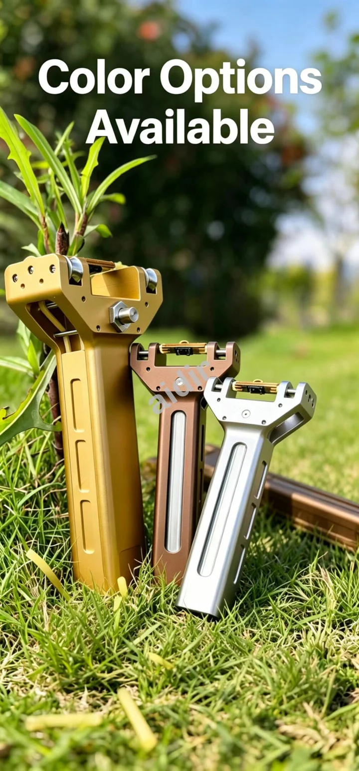 🎯 Professional Telescopic Aluminum Slingshot - High-Velocity Outdoor Competitive Gear