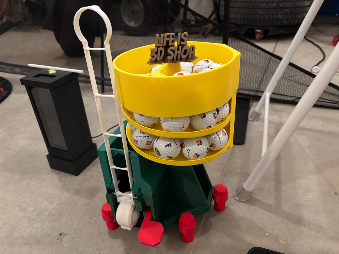 ⛳ Golf Ball Automatic Tee Dispenser - Home & Practice Range Mechanical Feeder