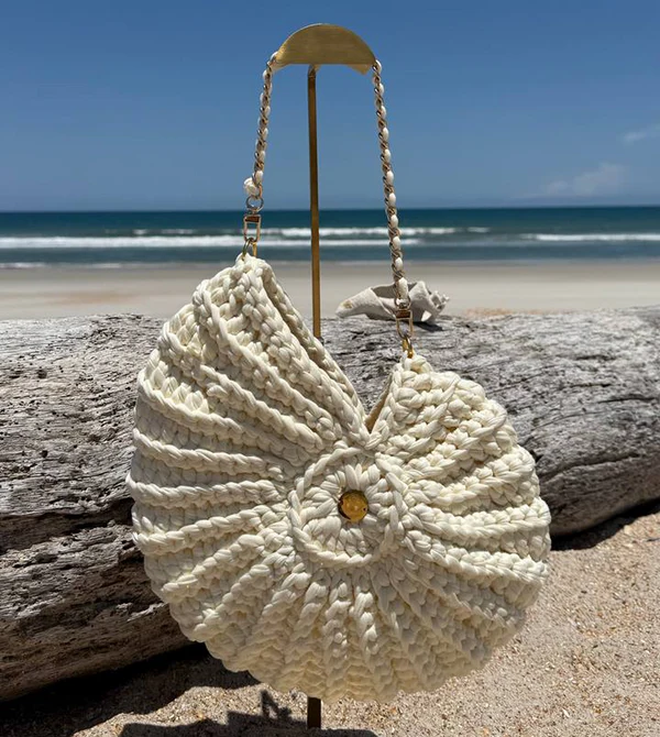 🌊 Sanibel Shell Bag - Large Size