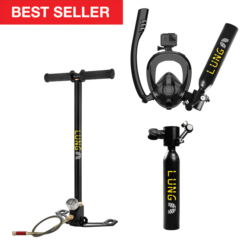 🤿 Underwater Breathing Tank Kit | 10-Minute Subsea Exploration Gear