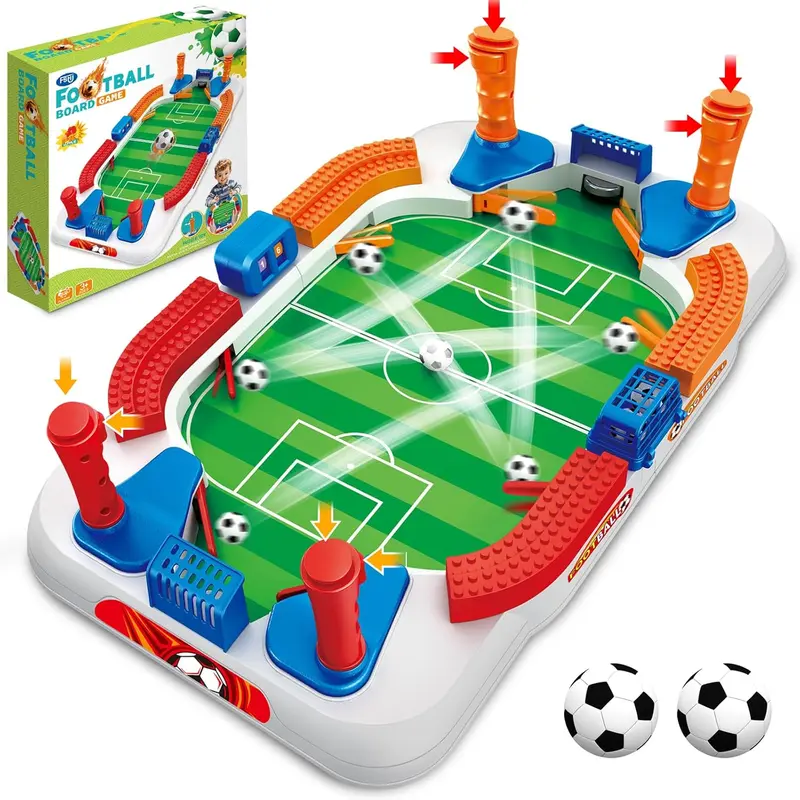 ⚽ Mini Table Football Game - Portable Arcade Toy for Kids 6-12 | Family Game Night Essential