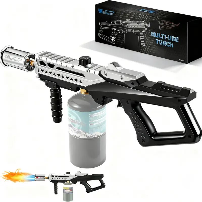 🔥 Propane Torch - Father's Day Gift | Multi-Purpose Outdoor Cooking Torch for Grilling & Fire Starting