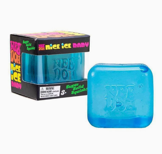 🟦 Squishy Square Sensory Toy - Fidget Toy for Kids 3+ & Adults | Stress Relief Squish Toy