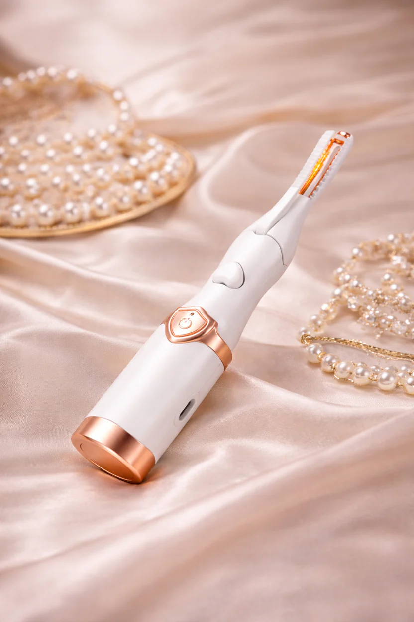 👁️ Heated Eyelash Curler | USB Rechargeable 3-Temp Adjustable Electric Curler