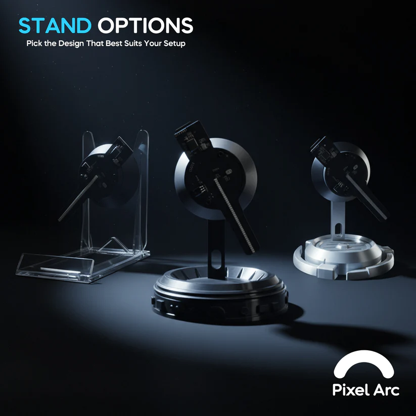🌀 Pixel Arc 3D Hologram Fan - 3D Holographic Projector