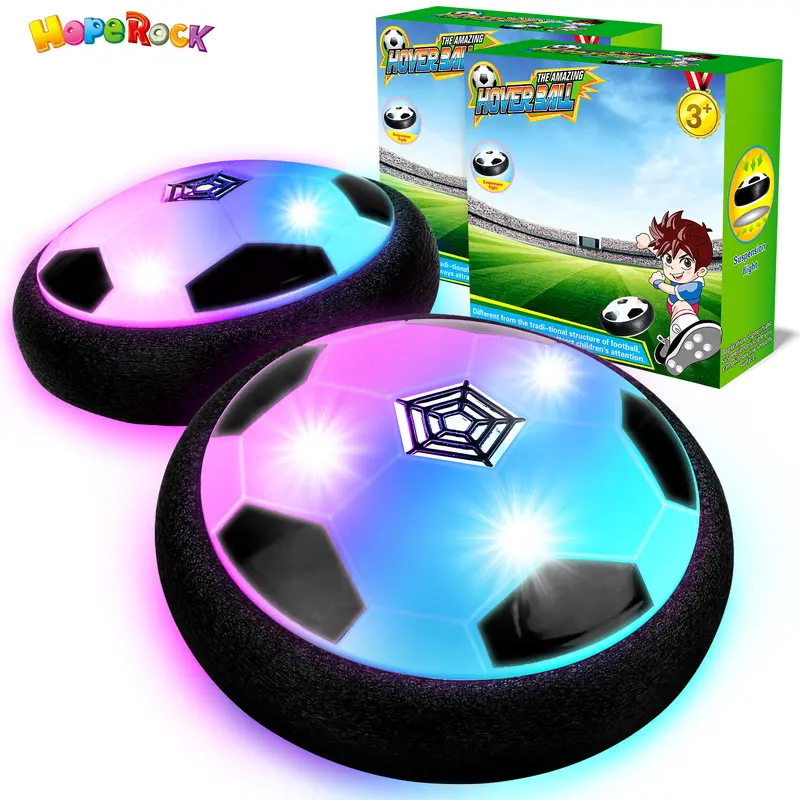 ⚽  Indoor Floating Soccer Game | LED Light Up Floating Balls for Kids 3-12