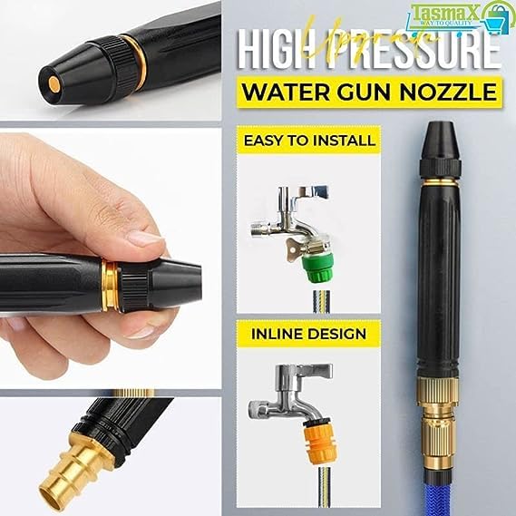 💦 Multi-Functional Garden & Car Wash Spray Gun | Leak-Proof Metal Handle Adjustable Water Nozzle