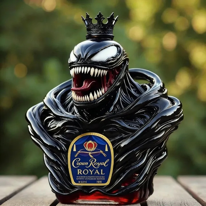 🖤 Venom Soul Limited Edition Whiskey Decanter | Premium Luxury Glass Liquor Bottle