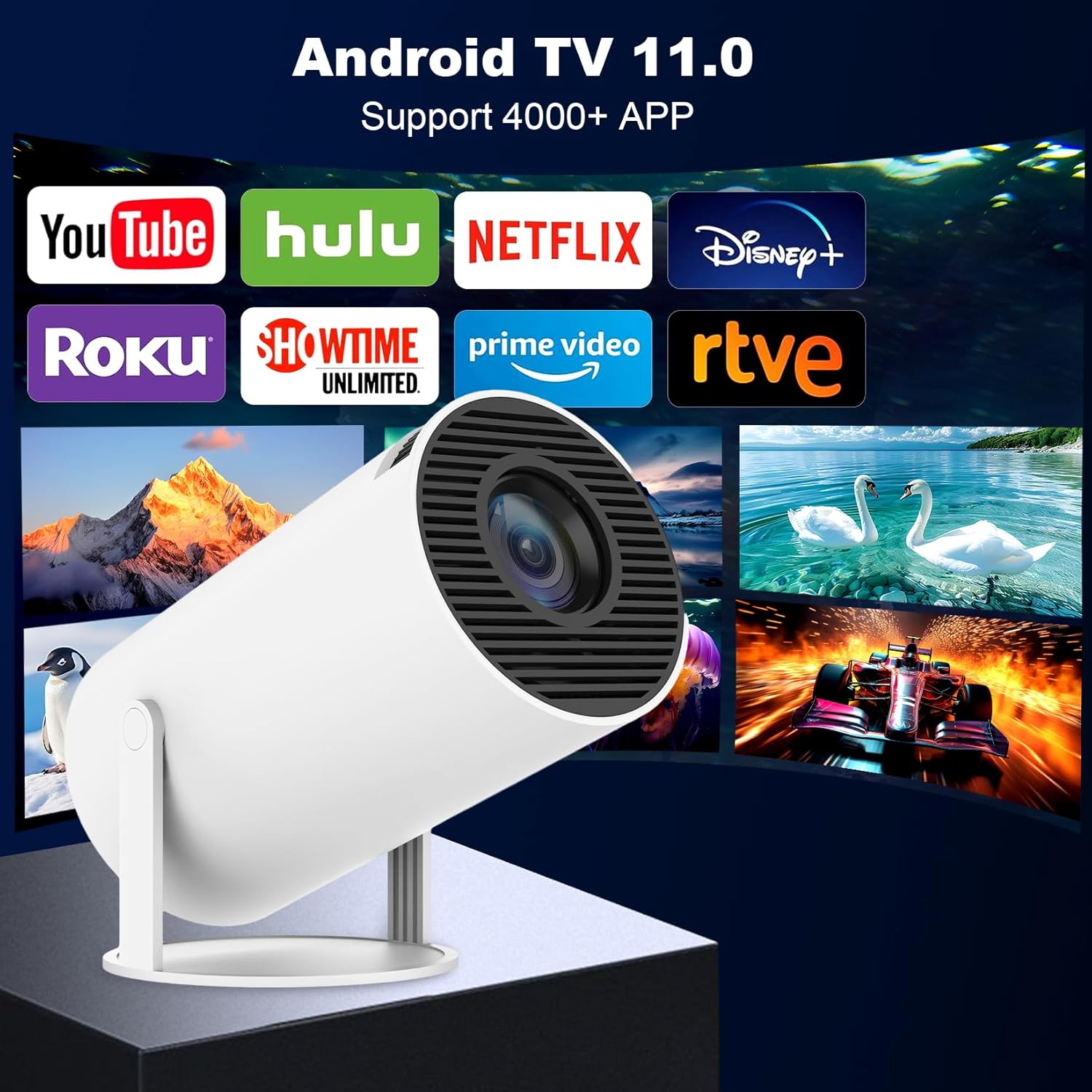 🎥 Mini Portable Projector