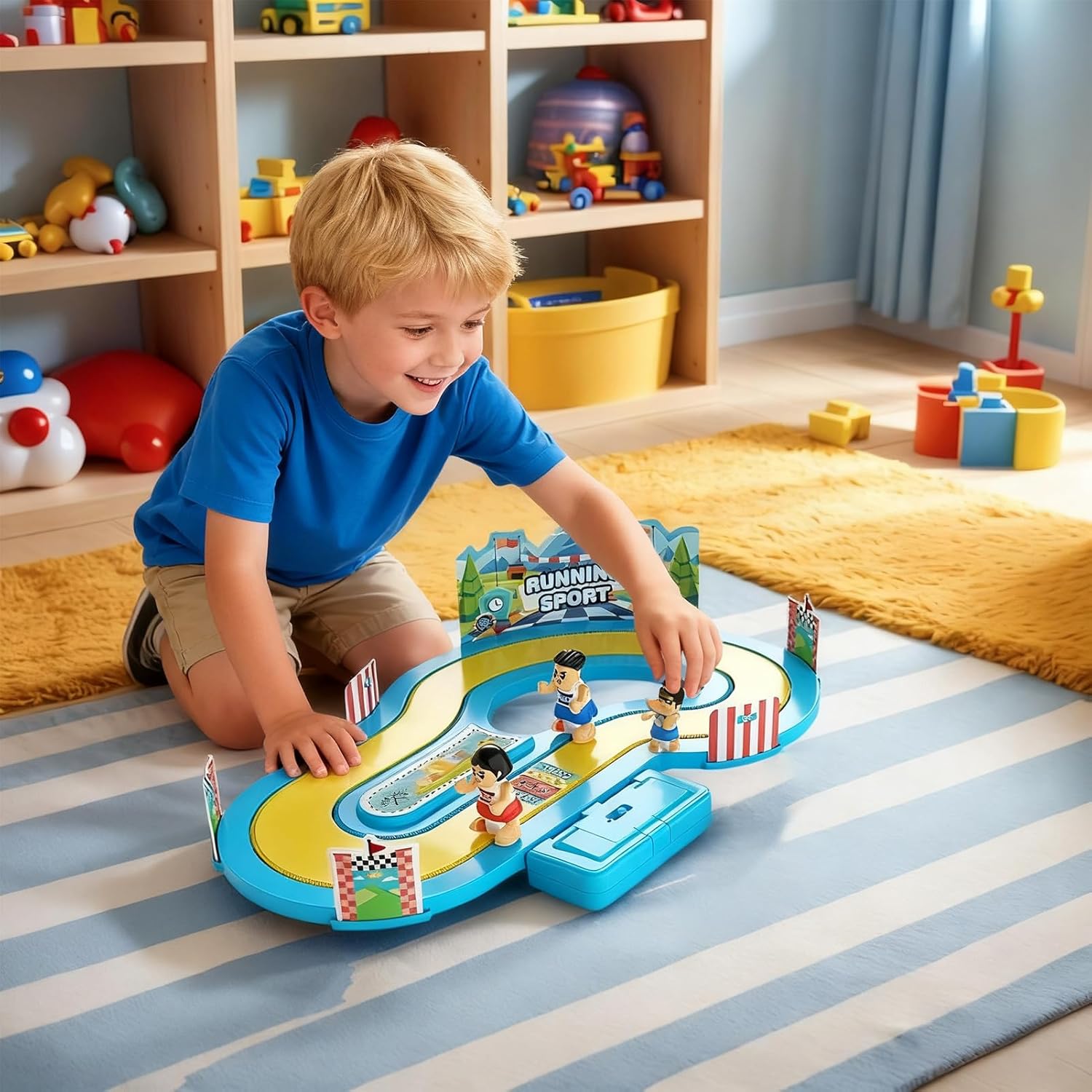 🏁 Competitive Simulated Track Motion Toy 