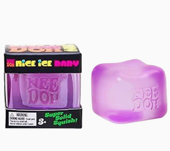 🟦 Squishy Square Sensory Toy - Fidget Toy for Kids 3+ & Adults | Stress Relief Squish Toy