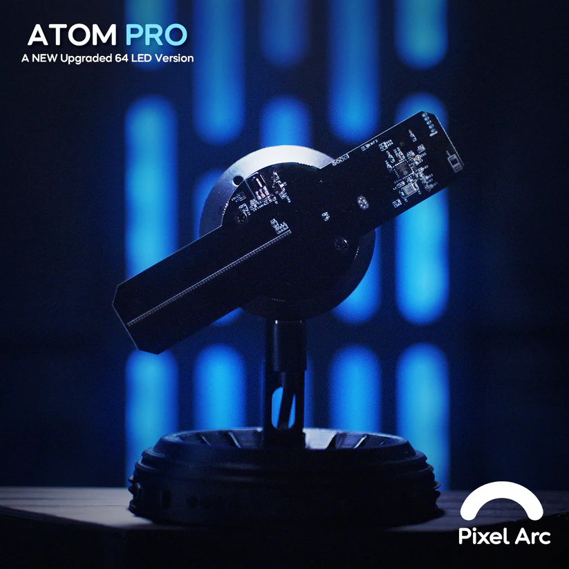 🌀 Pixel Arc 3D Hologram Fan - 3D Holographic Projector