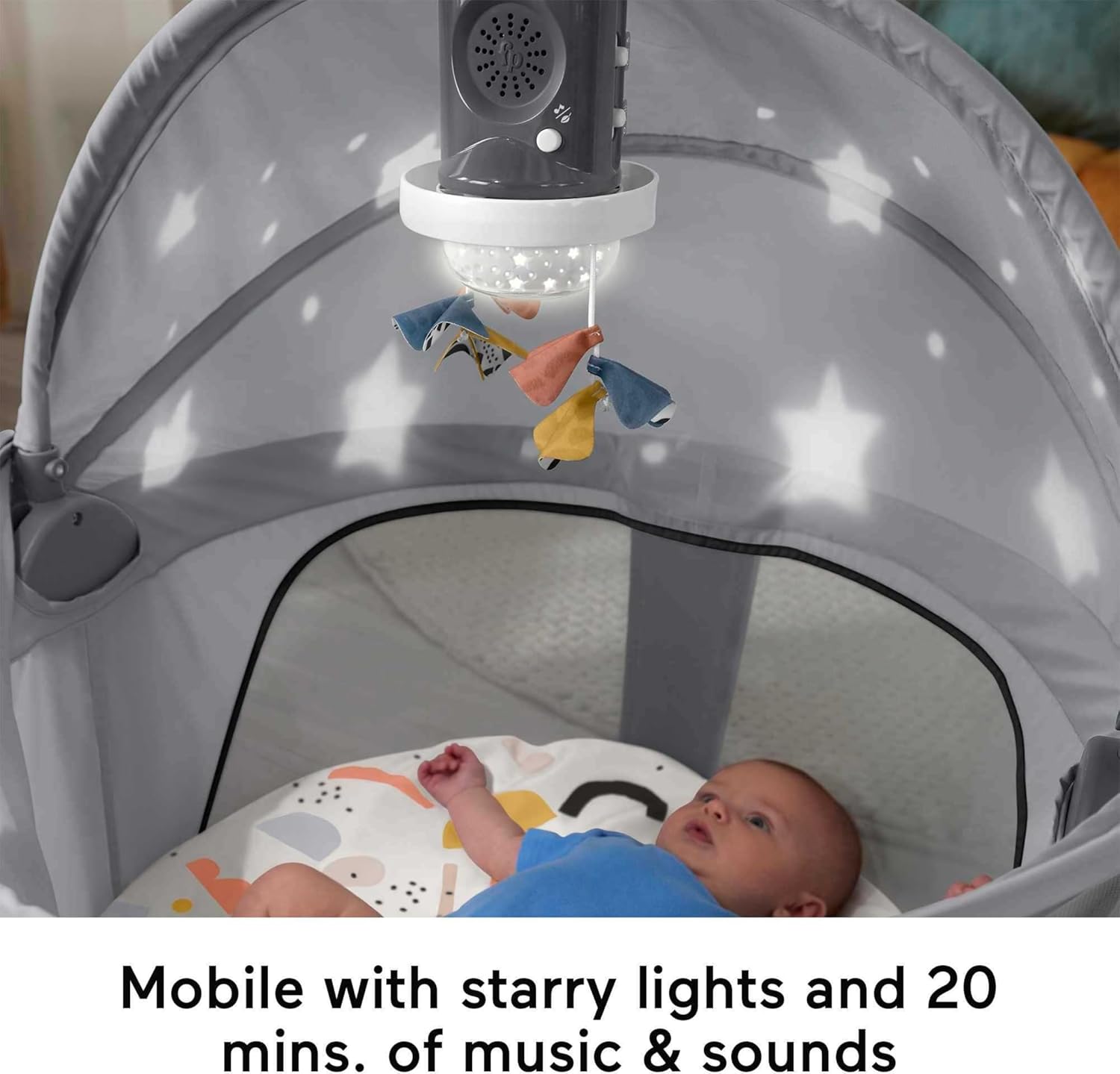 👶 Deluxe Portable Baby Cradle & Play Dome