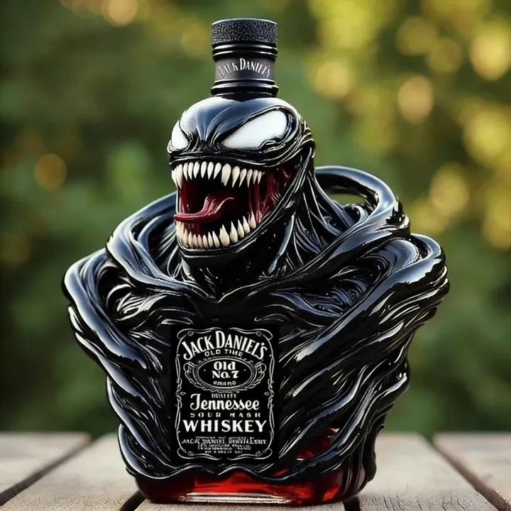 🖤 Venom Soul Limited Edition Whiskey Decanter | Premium Luxury Glass Liquor Bottle
