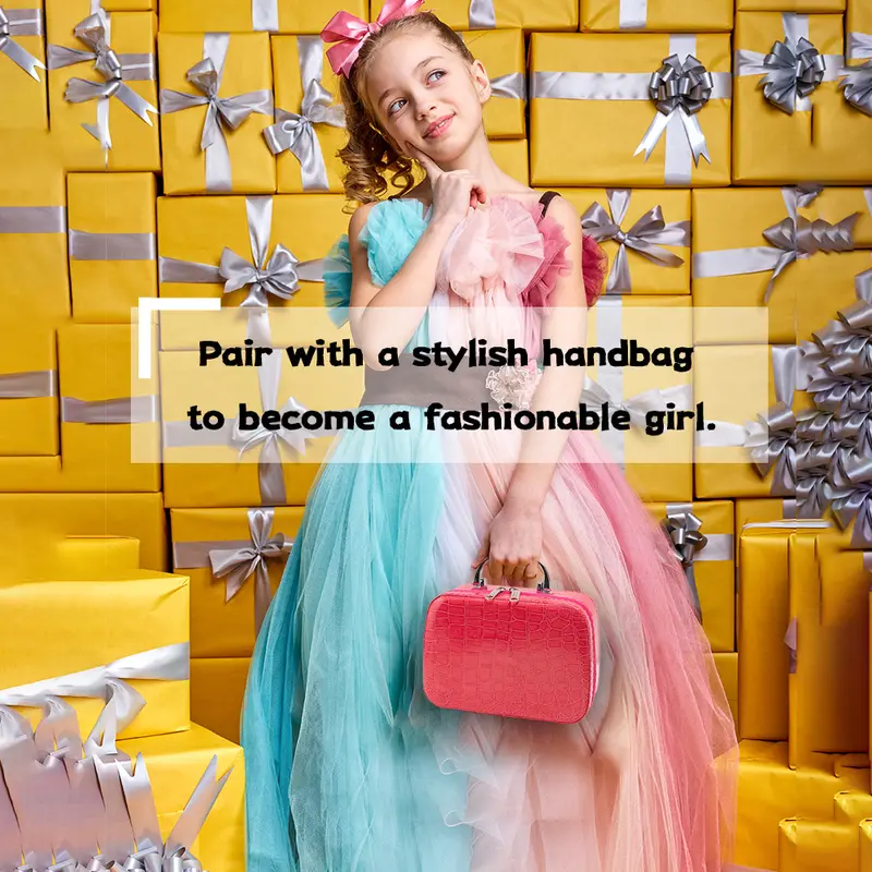 💄 Girls' Pretend Makeup Set - Kids' Dress-Up Cosplay Toy with Makeup Bag 🎀