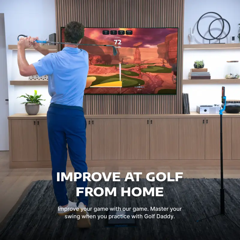 ⛳ Ball-Free Golf Simulator - At-Home Precision Golf Practice with Instant Feedback
