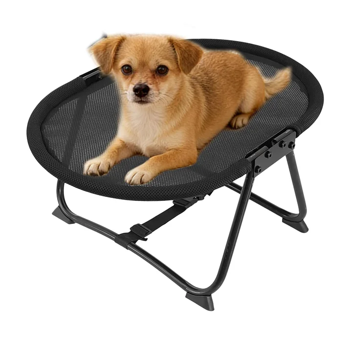 🐾 Elevated Pet Bed - Portable, Breathable & Non-Slip Hammock for Dogs & Cats 🛏️