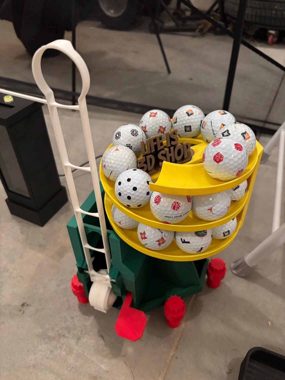 ⛳ Golf Ball Automatic Tee Dispenser - Home & Practice Range Mechanical Feeder