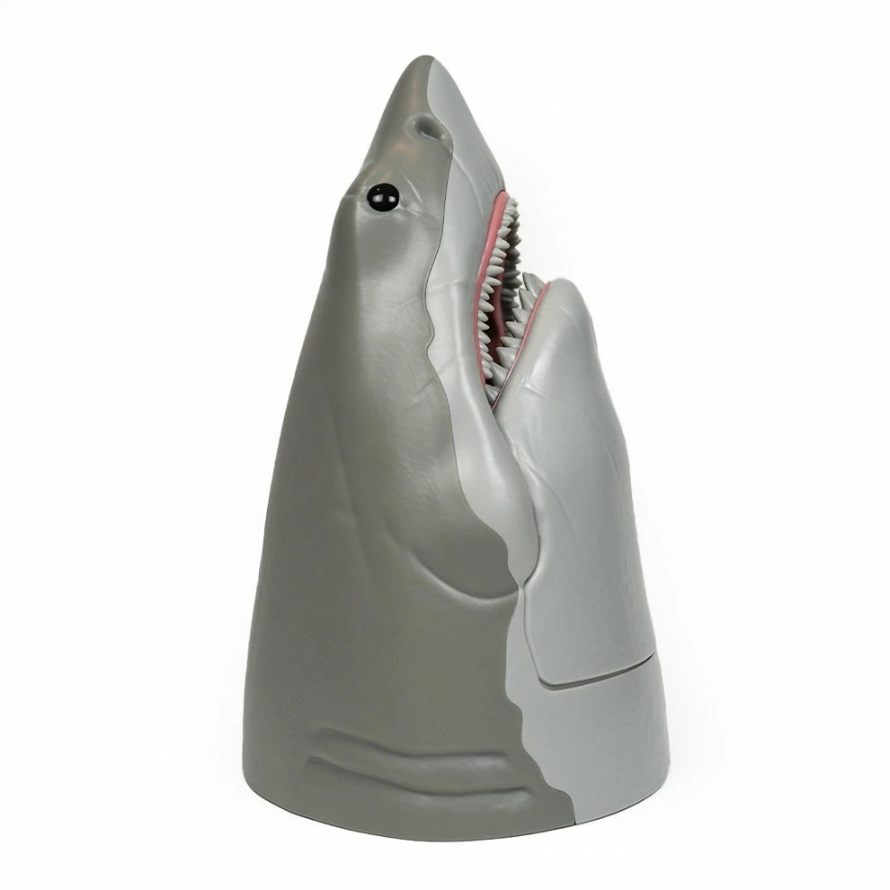 🦈 Jaws Shark Popcorn Bucket | Classic Movie Collectible Shark Shaped Souvenir Bucket