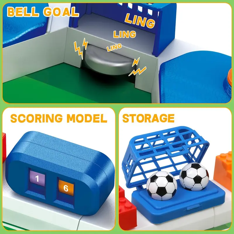 ⚽ Mini Table Football Game - Portable Arcade Toy for Kids 6-12 | Family Game Night Essential