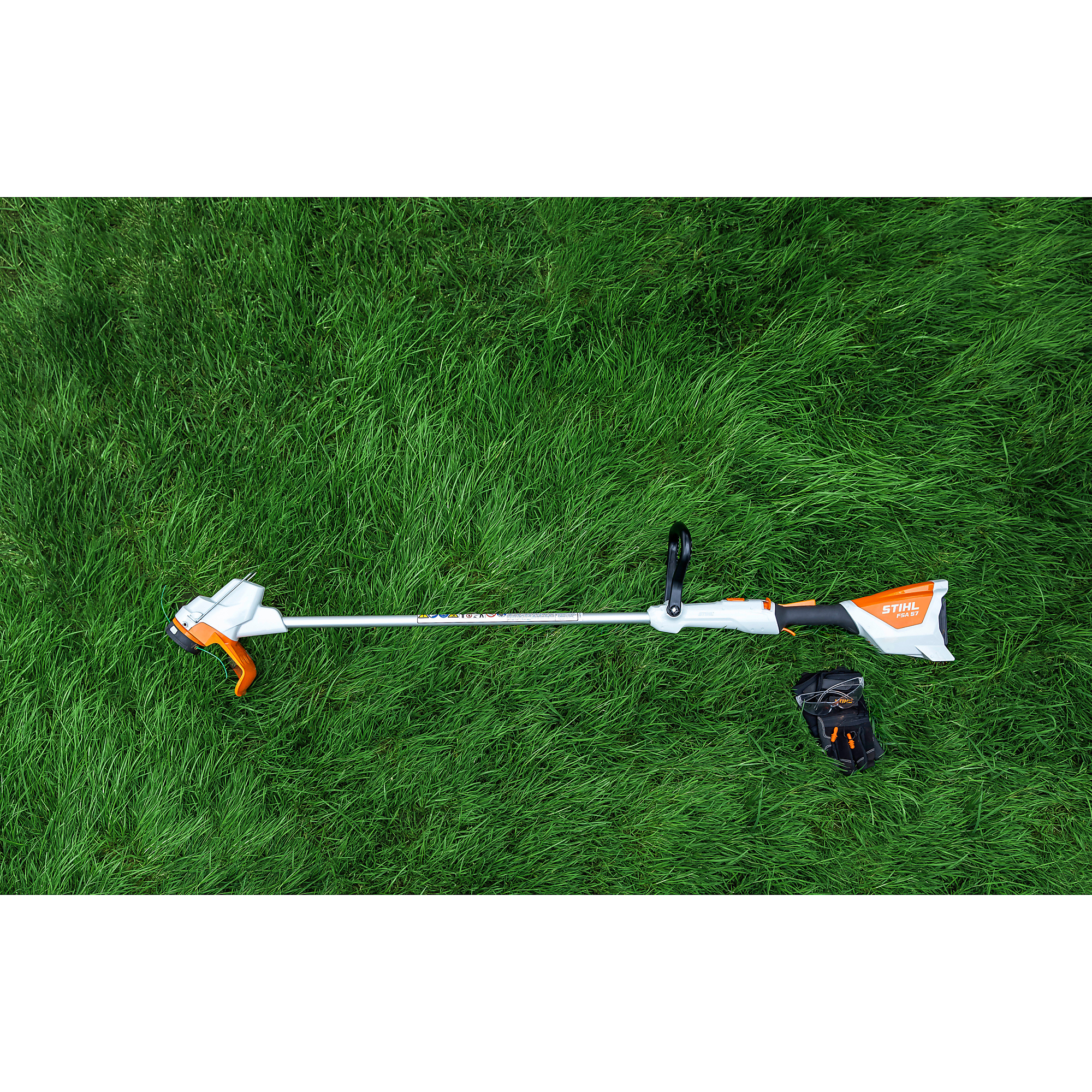🌿 Battery-Powered Retractable Straight Shaft String Trimmer Kit - Adjustable Height for All Users