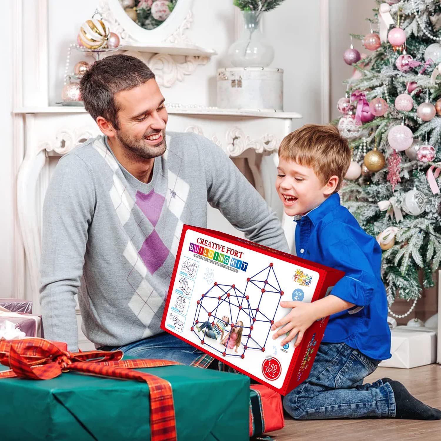 🏰 STEM Fort Building Kit for Kids 4-12