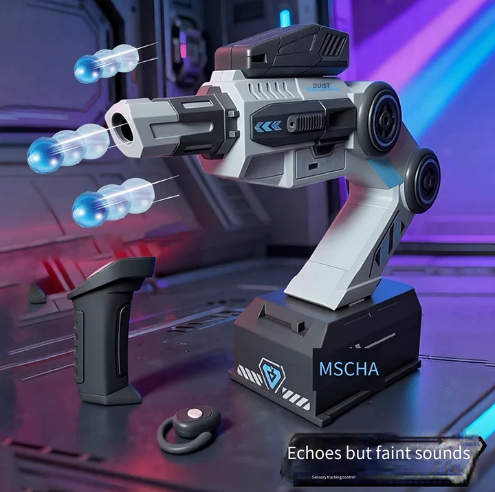 🔫 Smart Motion Tracking EVA Foam Toy Gun - With Wearable Shoulder Mount & Remote Control