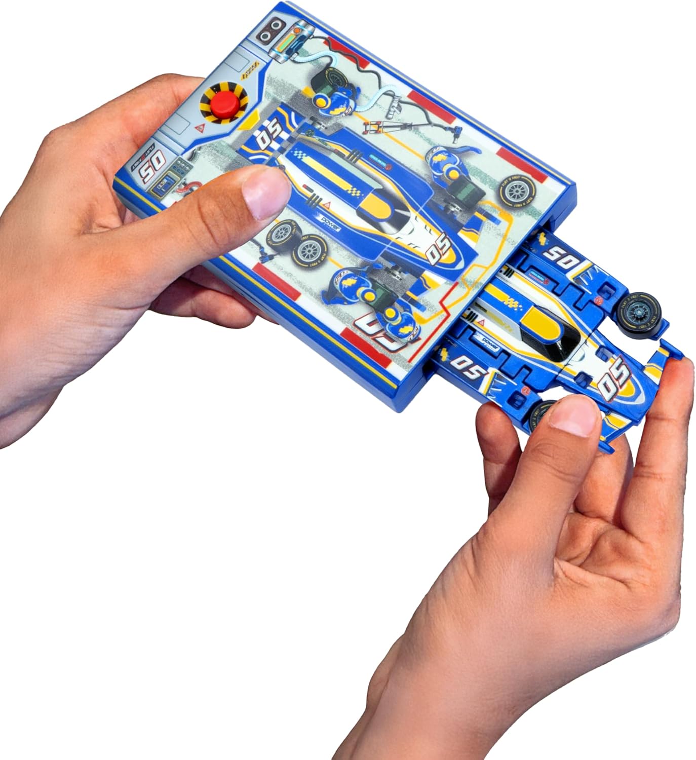 🏎️ Original Speed Card Racer | Pocket Launcher Racing Car with Real Rubber Tires（4PCS）