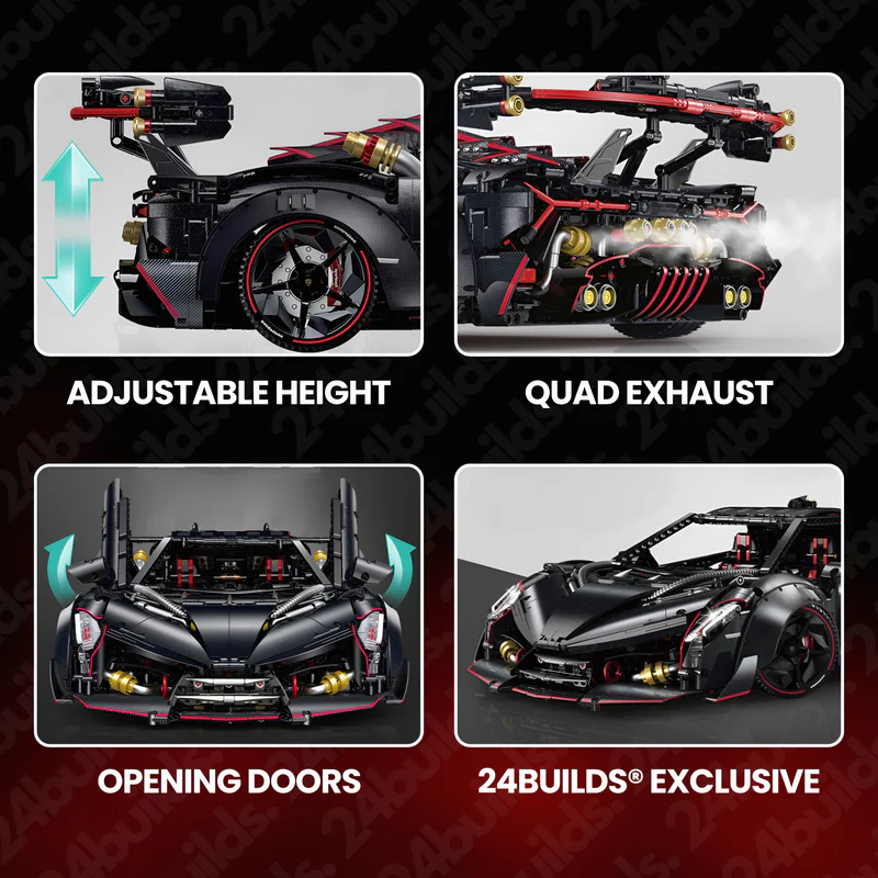 🏎️ Sports Car Building Block Set | Adult Collectible & Premium Gift