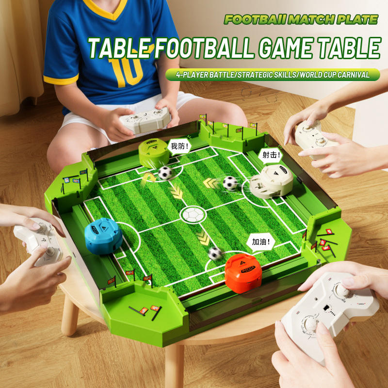⚽ Remote Control Tabletop Foosball Game - 4-Player Indoor Arcade Game 🎮