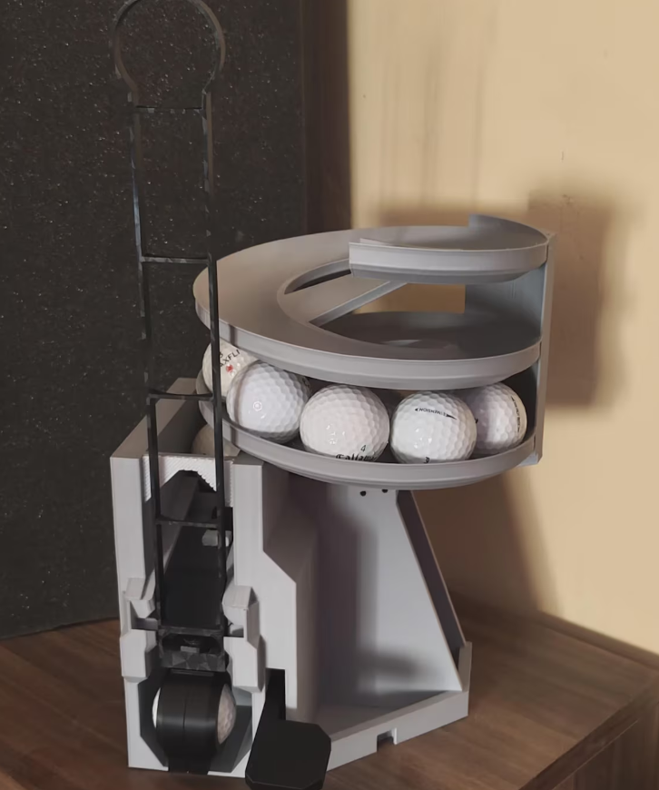 ⛳ Golf Ball Automatic Tee Dispenser - Home & Practice Range Mechanical Feeder