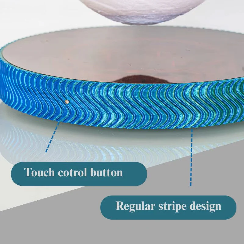 🪐 3D Saturn Levitating Lamp - Magnetic Floating Light for Space Enthusiasts