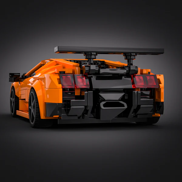 🏎️ Custom Sports Car Building Block Display - Precision Crafted Collector's Model