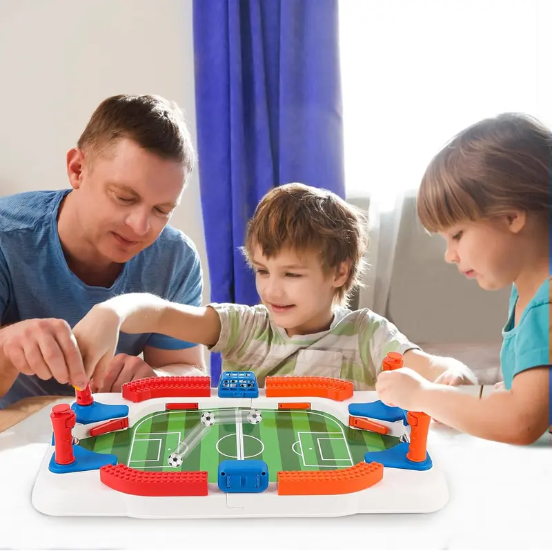 ⚽ Mini Table Football Game - Portable Arcade Toy for Kids 6-12 | Family Game Night Essential
