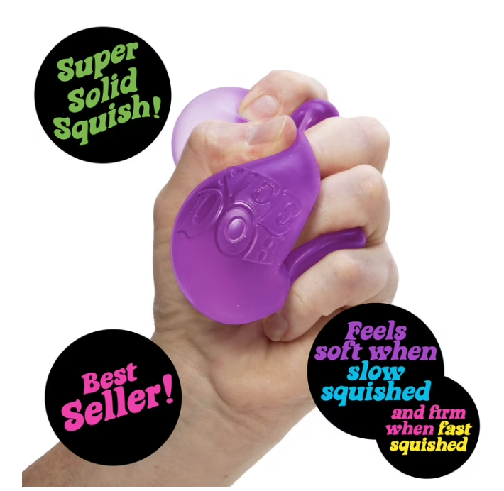 🟦 Squishy Square Sensory Toy - Fidget Toy for Kids 3+ & Adults | Stress Relief Squish Toy