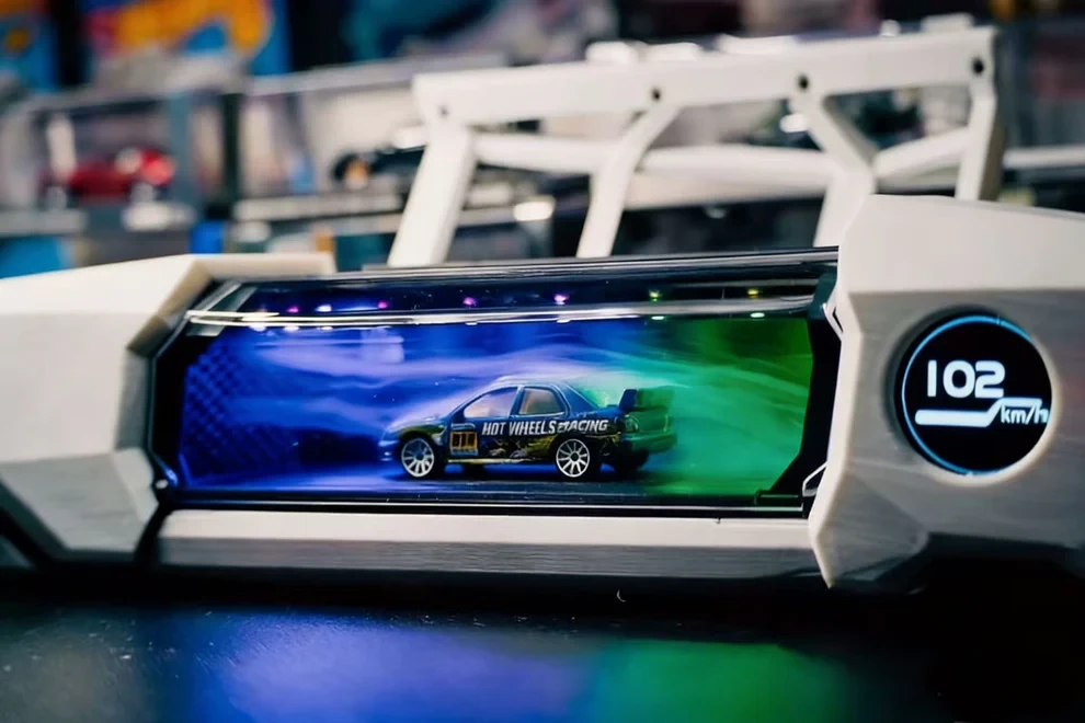 Smart Wind Tunnel | App-Controlled Mist Display with Speedometer & Sound Effects 🚗💨