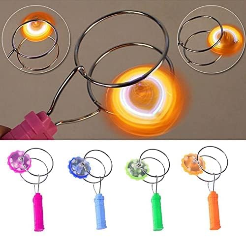 🪀 LED Flashing Magnetic Gyro Yo-Yo | Magic Spinning Top Toy, Fun Kids Gift