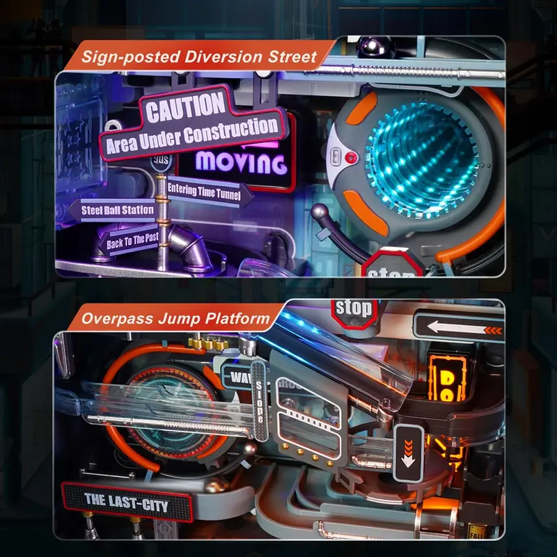 🧩 3D Puzzle Marble Run Model Kit | Assembly Toy for All Ages