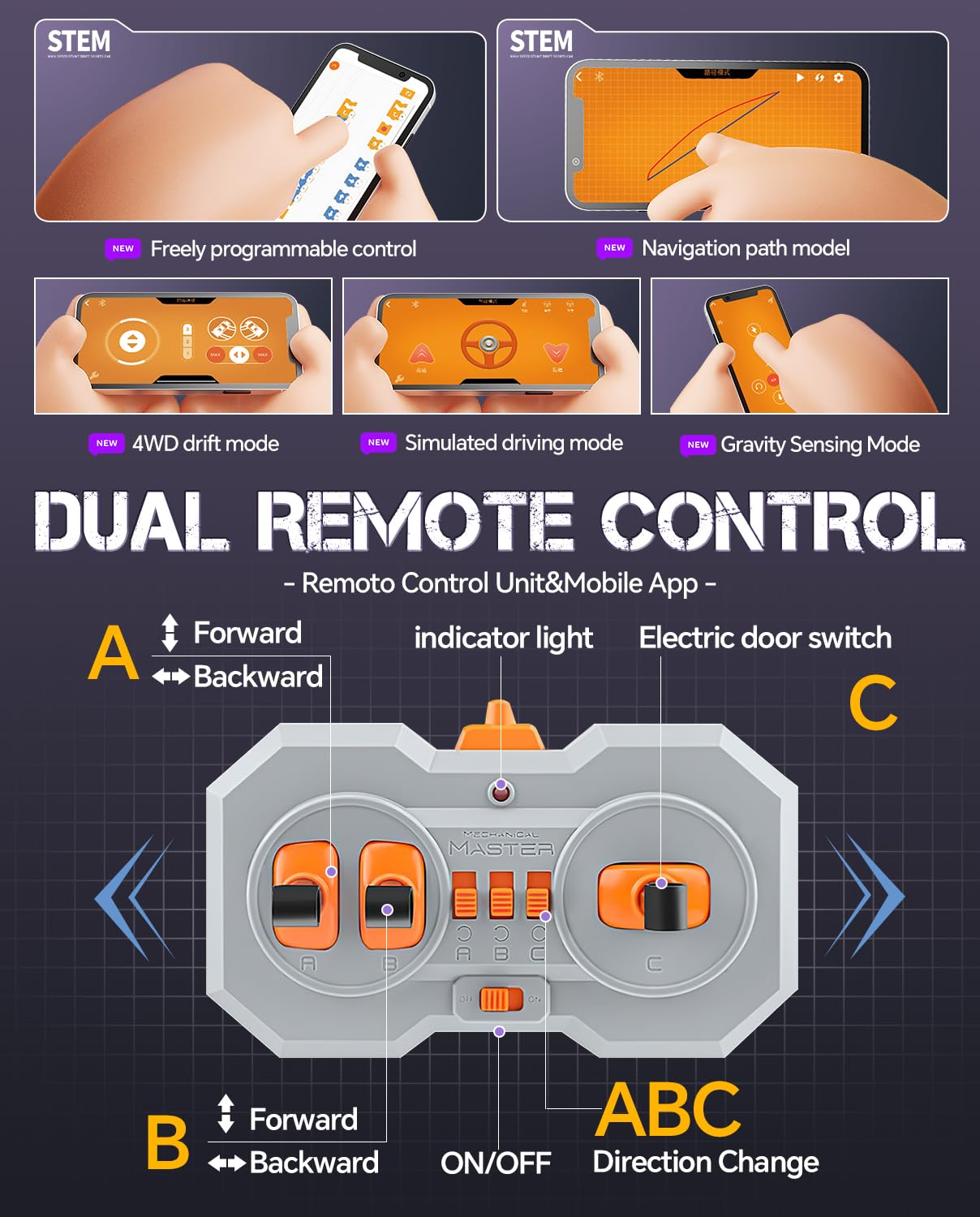🏎️ Super Plated Sports Car Building Kit - Drift Model 🧩