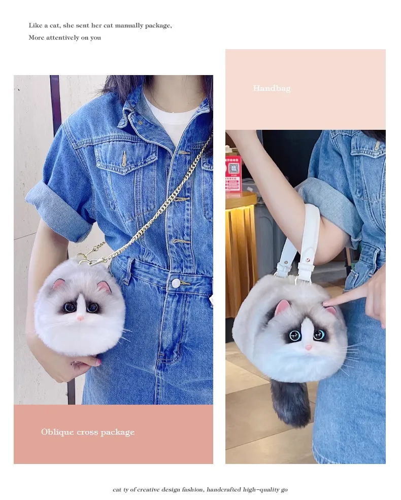 🐱 Realistic Ragdoll Cat Wallet - Cute Cat Lover Accessory 🧡