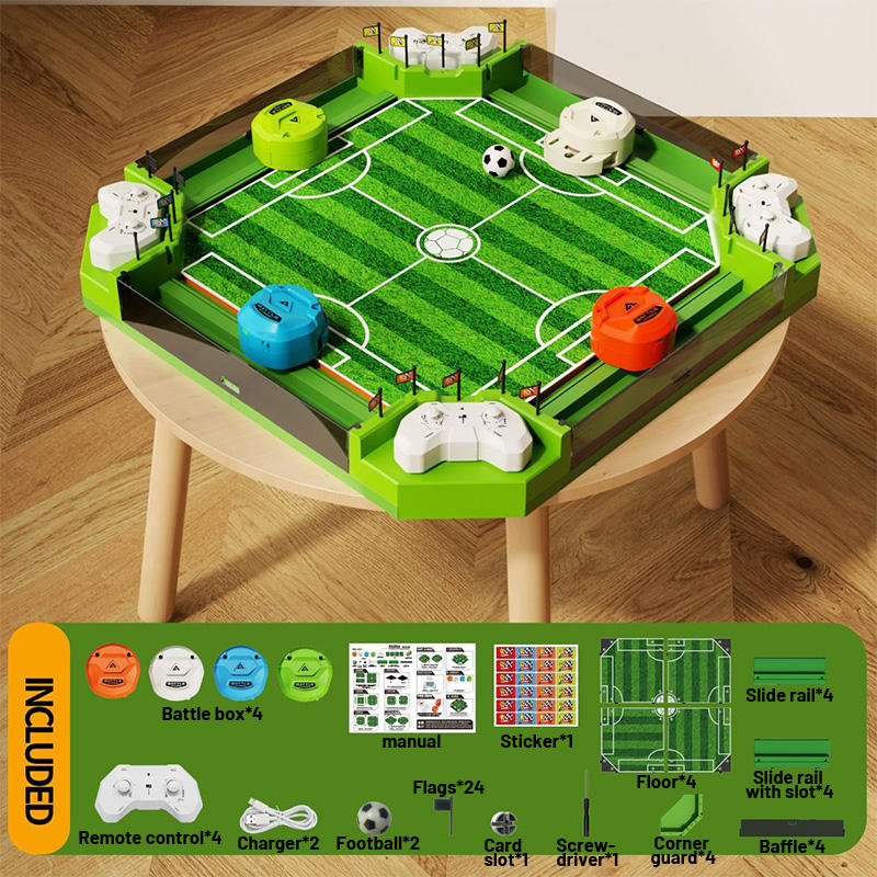 ⚽ Remote Control Tabletop Foosball Game - 4-Player Indoor Arcade Game 🎮