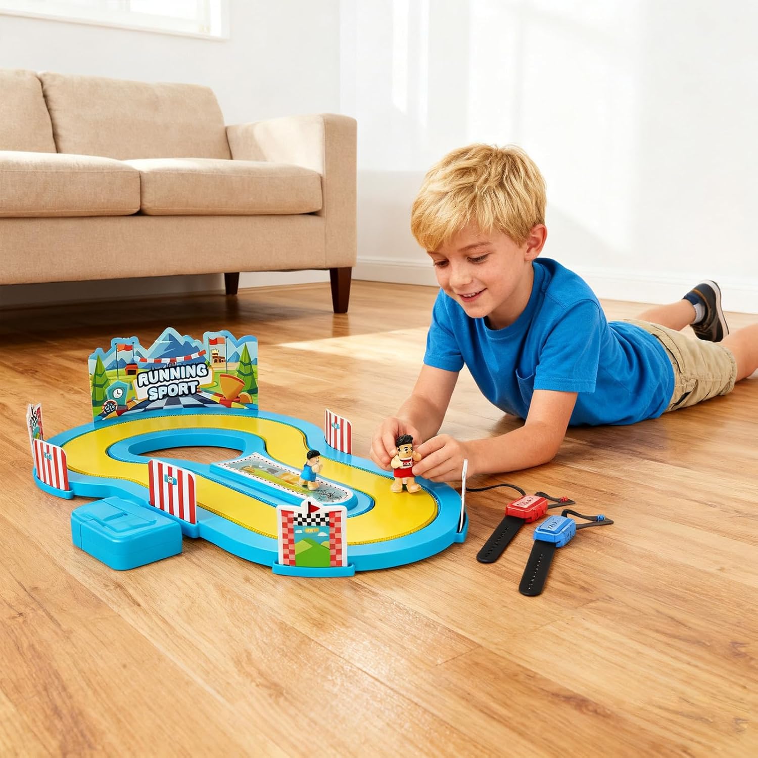 🏁 Competitive Simulated Track Motion Toy 