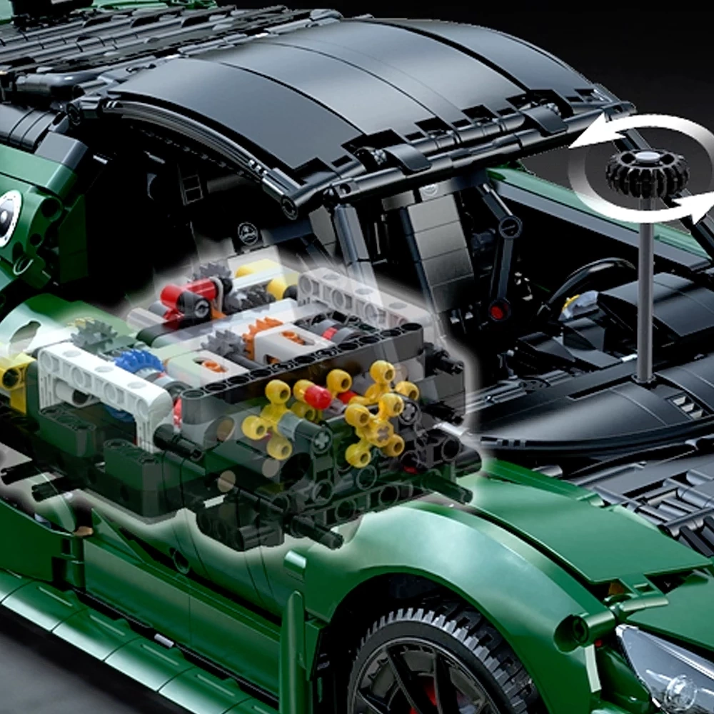 🏁 1:8 Scale Lotus Supercar Technic Model - Iconic Performance & Exquisite Craftsmanship Building Kit