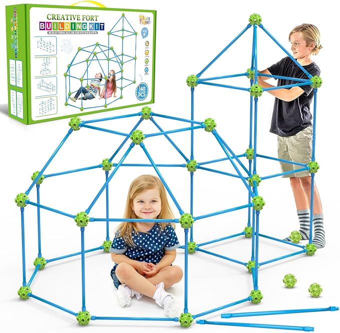 🏰 STEM Fort Building Kit for Kids 4-12
