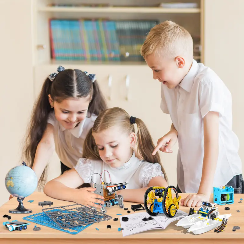 ☀️ 13-in-1 Solar Robot Building Kit | Educational Toy for Kids 8-12
