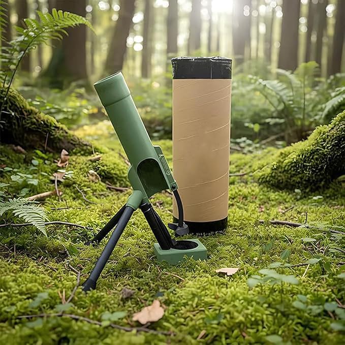 🚀 Military & Space Themed Launching Bottle Opener | Cannon Shaped Fun Beer Cap Launcher