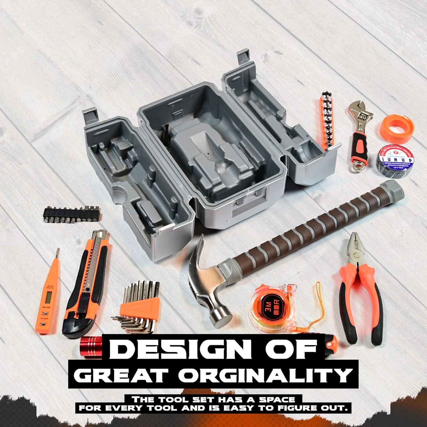 ⚡ Thor's Hammer Tool Set 37PCS